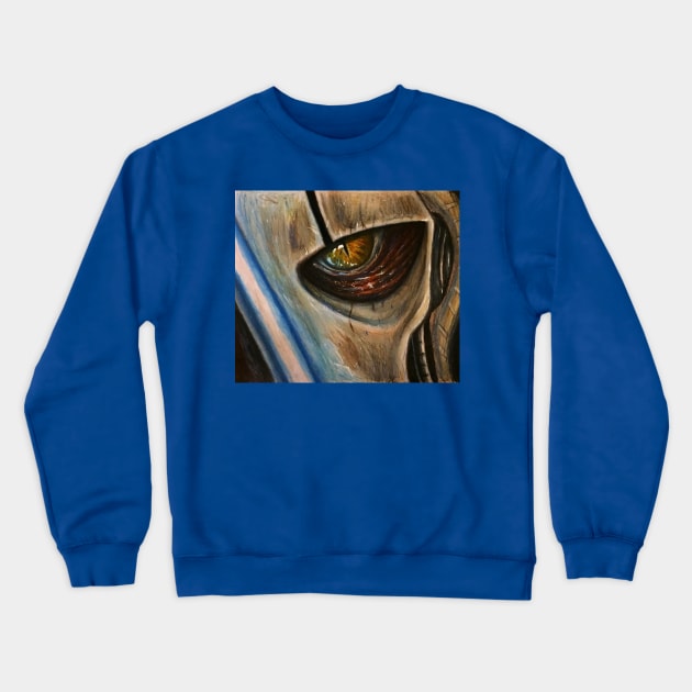 The Eye of General Grievous Crewneck Sweatshirt by Saquanarts